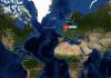 Նիդեռլանդները Եվրոպայի քարտեզի վրա ռուսերեն