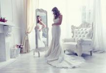 Att se dig själv i en bröllopsklänning som en brud i en dröm - tolkning av drömmen
