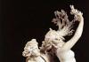 Apollo at Daphne: mito at pagmuni-muni nito sa sining